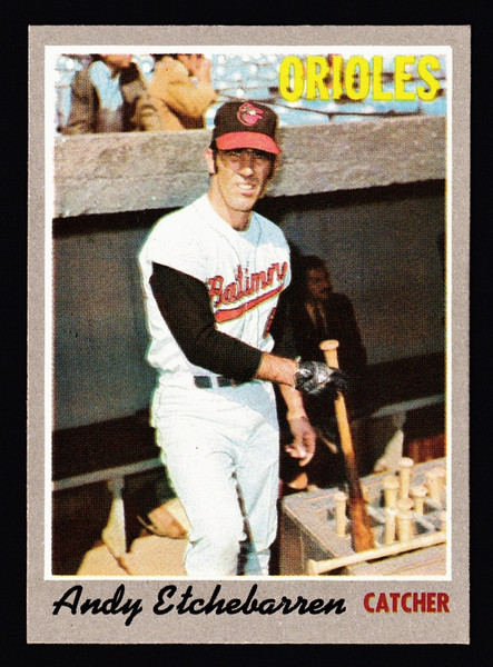 1970 Topps #213 Andy Etchebarren EXMT+