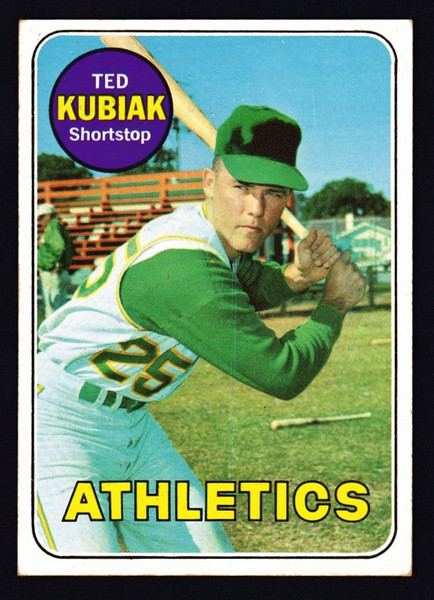 1969 Topps #281 Ted Kubiak VGEX