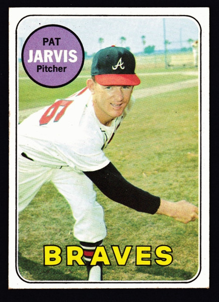 1969 Topps #282 Pat Jarvis EX