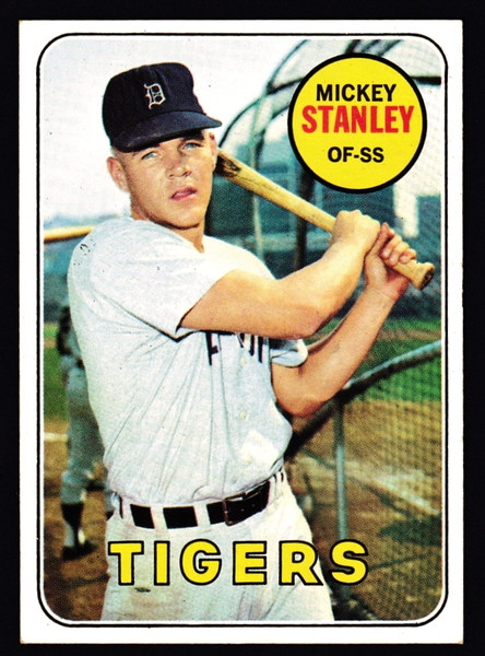 1969 Topps #013 Mickey Stanley EXMT