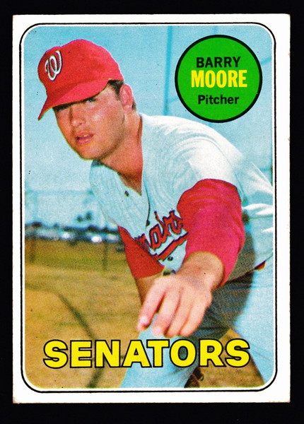 1969 Topps #639 Barry Moore VGEX