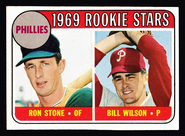 1969 Topps #576 Phillies Rookie Stars VGEX