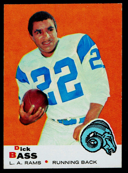 1969 Topps #081 Dick Bass NM