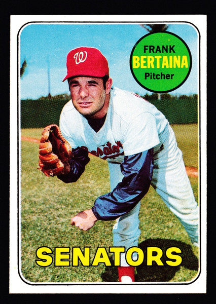 1969 Topps #554 Frank Bertaina NMMT