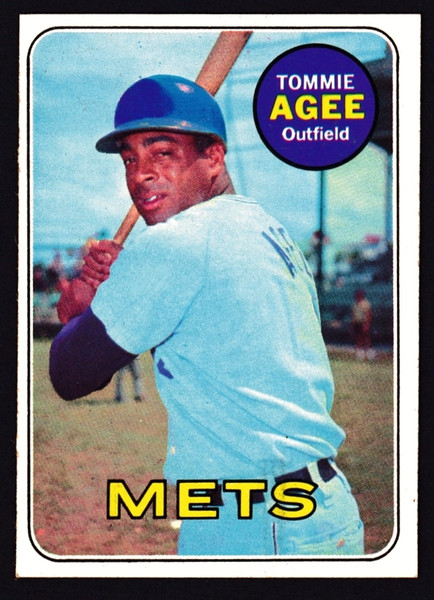 1969 Topps #364 Tommie Agee VGEX