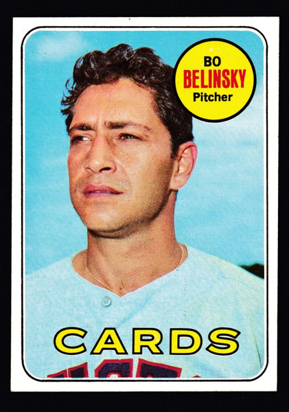 1969 Topps #366 Bo Belinsky EXMT