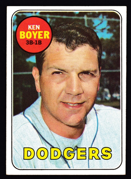 1969 Topps #379 Ken Boyer EX