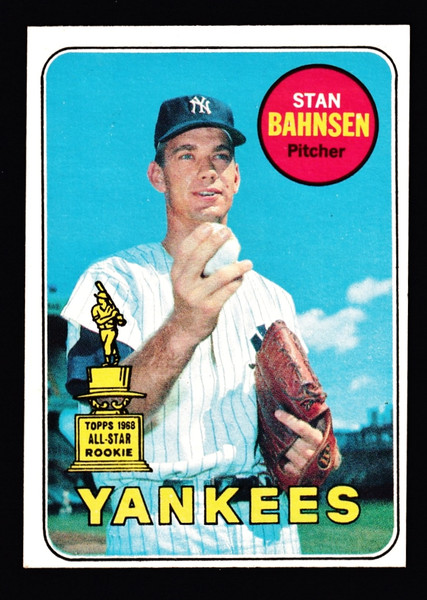 1969 Topps #380 Stan Bahnsen EX-