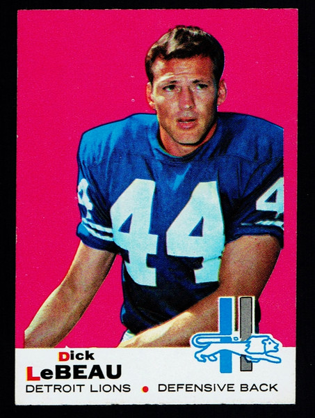 1969 Topps #076 Dick LeBeau EXMT