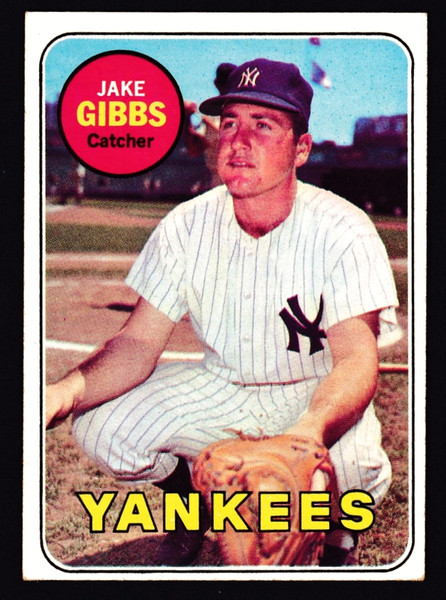 1969 Topps #401 Jake Gibbs VGEX