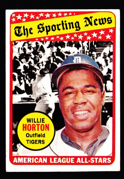 1969 Topps #429 Willie Horton AS VG