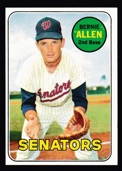 1969 Topps #027 Bernie Allen EX