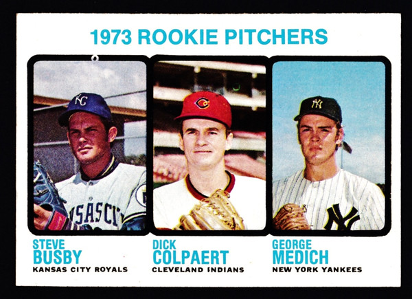 1973 Topps #608 Rookie Pitchers Medich NM