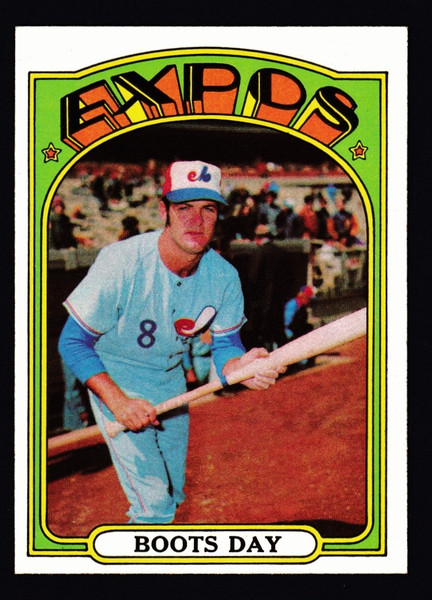 1972 Topps #254 Boots Day EX+