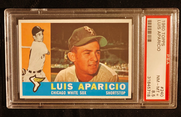 1960 Topps #240 Luis Aparicio PSA 8.5