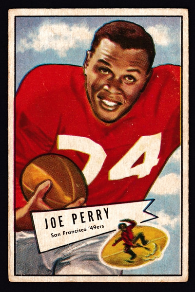 1952 Bowman Small #083 Joe Perry GD+