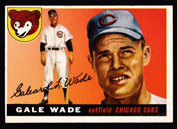 1955 Topps #196 Gale Wade RC VG+