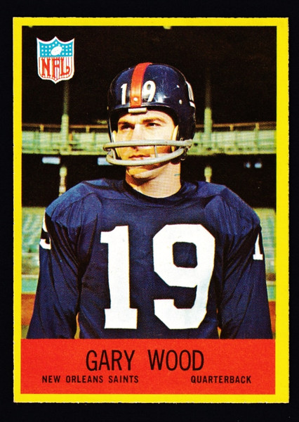 1967 Philadelphia #131 Gary Wood EXMT