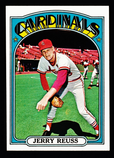 1972 Topps #775 Jerry Reuss EX