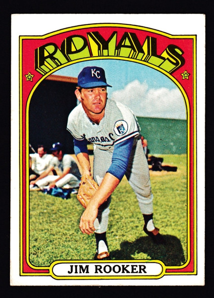 1972 Topps #742 Jim Rooker VG+