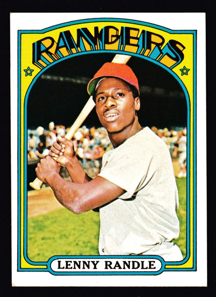 1972 Topps #737 Lenny Randle RC EX-