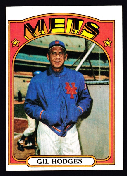 1972 Topps #465 Gil Hodges VGEX