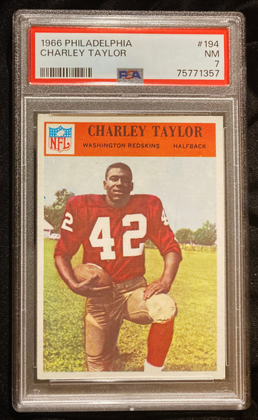 1966 Philadelphia #194 Charley Taylor PSA 7