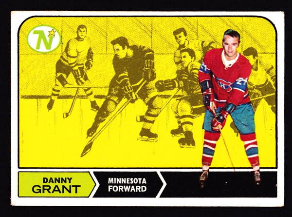 1968 Topps #052 Danny Grant RC VG