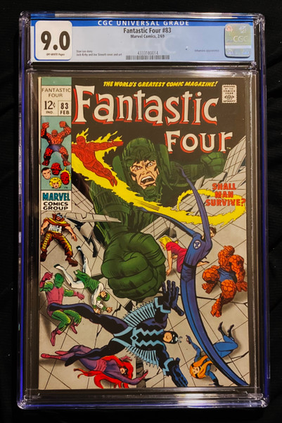 1969 Marvel Fantastic Four #83 CGC 9.0