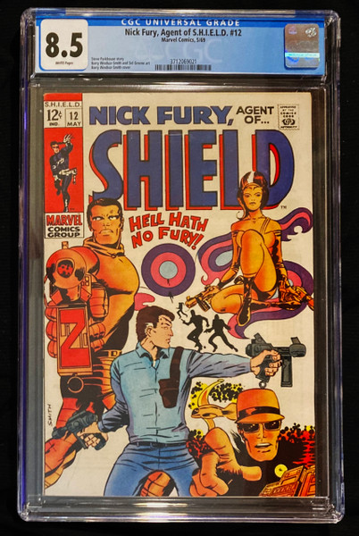 1969 Marvel Nick Fury, Agent of S.H.I.E.L.D #12 CGC 8.5