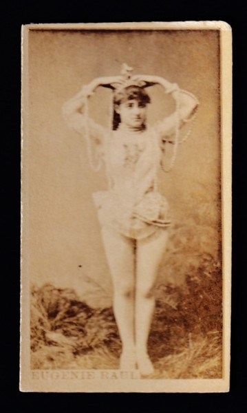 1880's N245 Sweet Caporal Actresses Eugenie Raul Kinney Bros GD