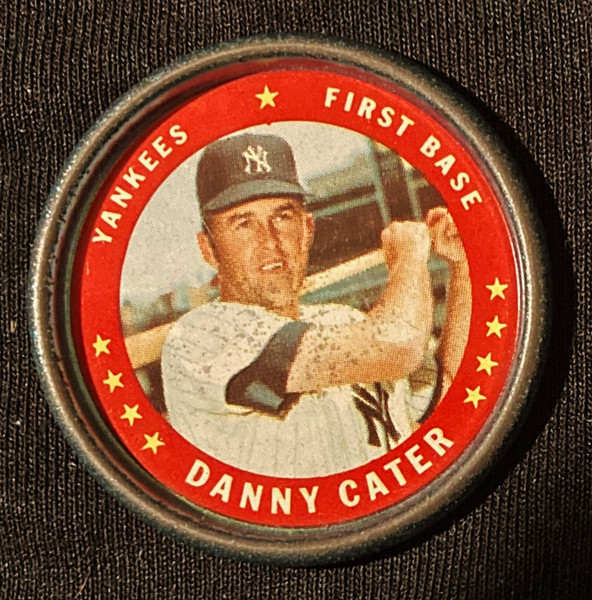 1971 Topps Coins #014 Danny Cater B