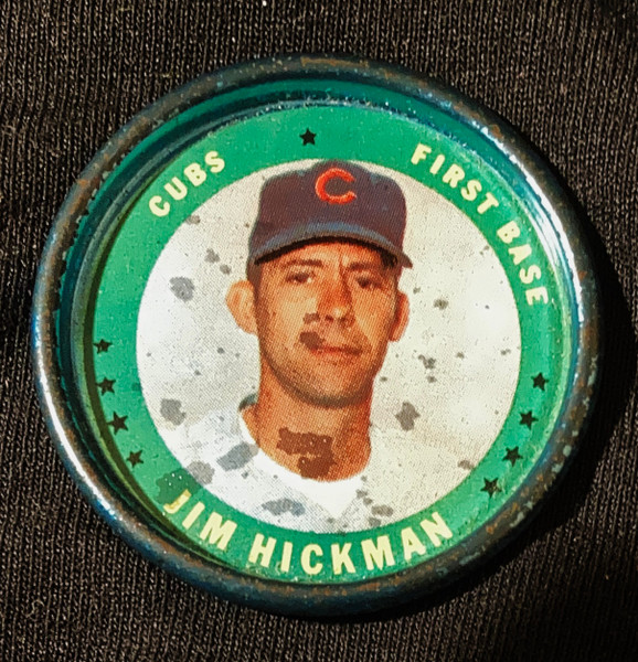 1971 Topps Coins #027 Jim Hickman