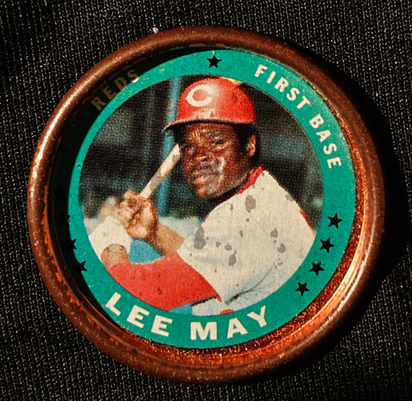 1971 Topps Coins #029 Lee May E