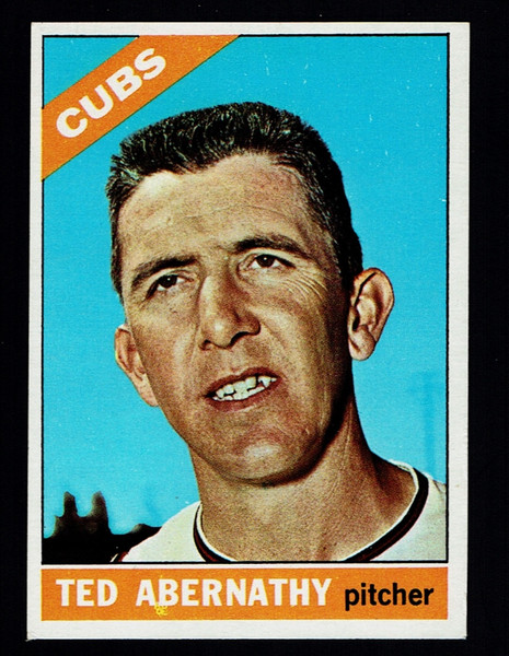 1966 Topps #002 Ted Abernathy EX