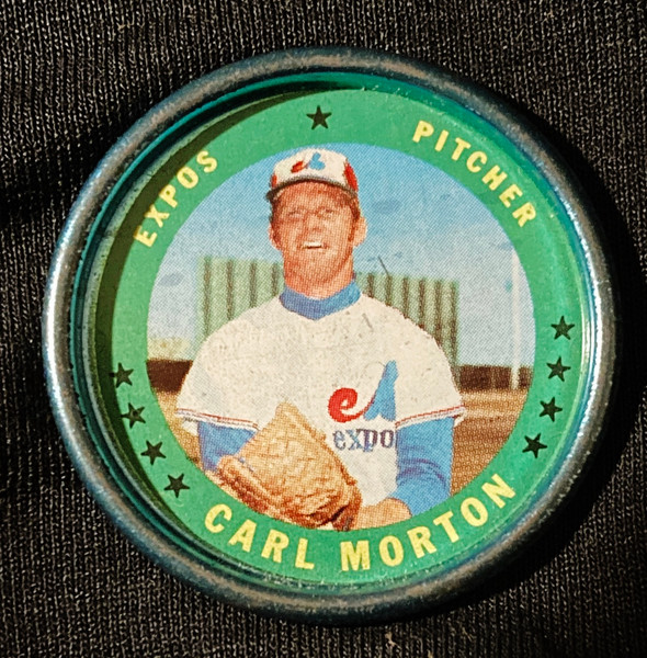 1971 Topps Coins #035 Carl Morton