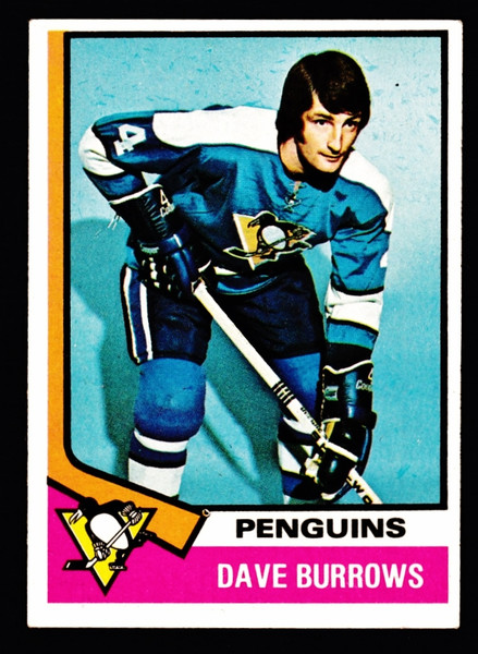 1974 Topps #241 Dave Burrows EX-