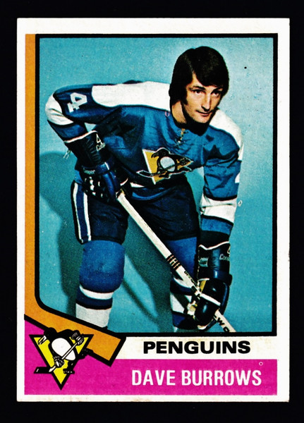 1974 Topps #241 Dave Burrows VGEX