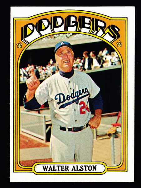 1972 Topps #749 Walt Alston EX-