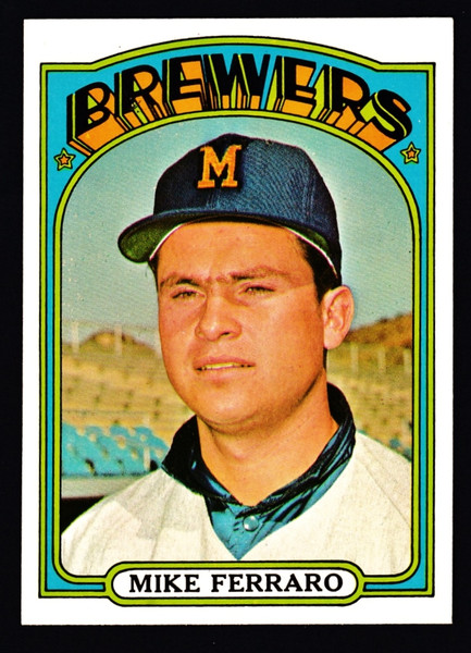 1972 Topps #613 Mike Ferraro EX