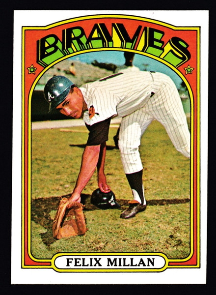 1972 Topps #540 Felix Millan EX-