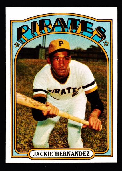 1972 Topps #502 Jackie Hernandez NM+