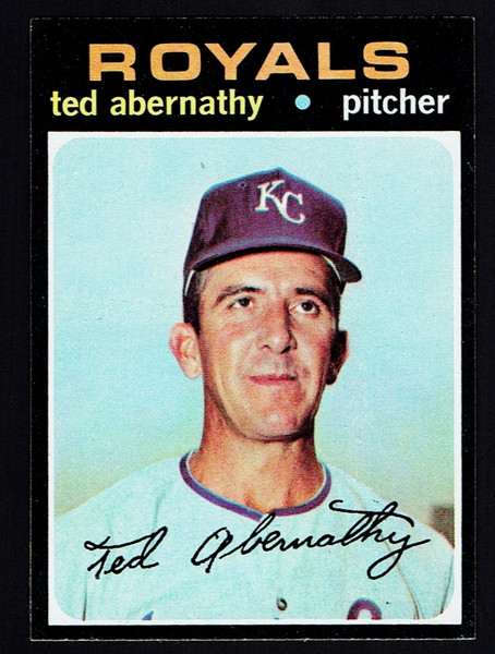 1971 Topps #187 Ted Abernathy NM