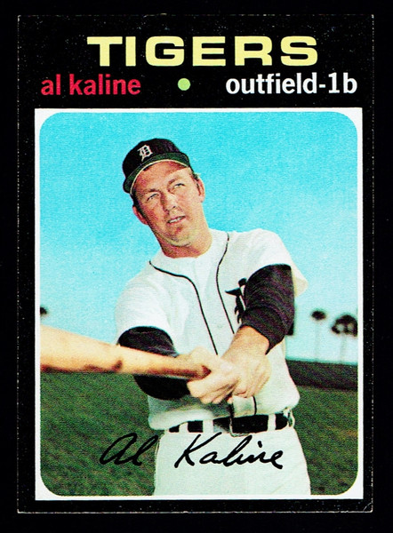 1971 Topps #180 Al Kaline EX