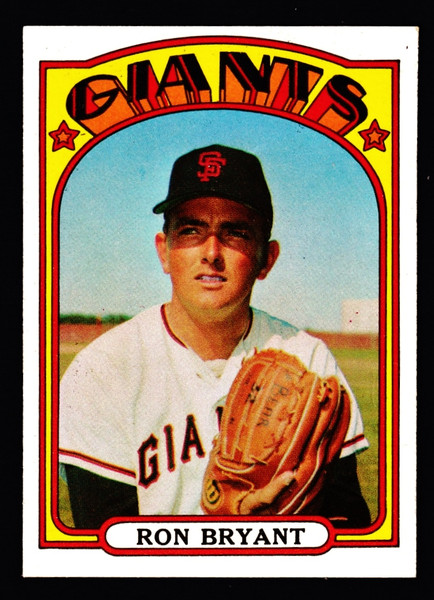 1972 Topps #185 Ron Bryant EX+