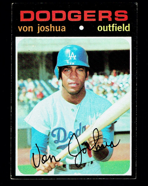 1971 Topps #057 Von Joshua RC EX-