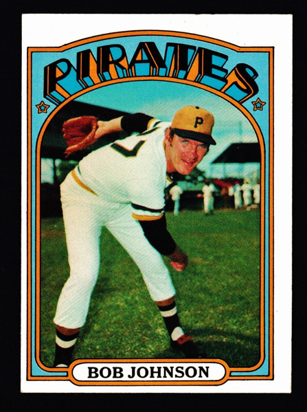 1972 Topps #027 Bob Johnson VGEX
