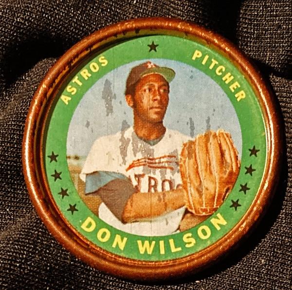 1971 Topps Coins #041 Don Wilson B