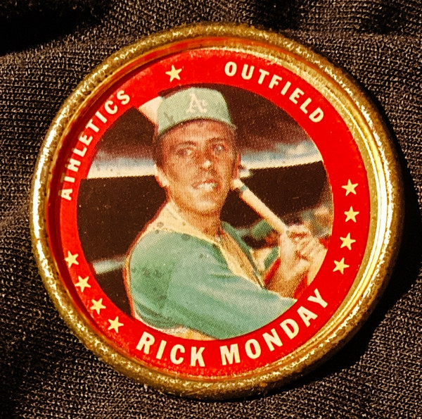 1971 Topps Coins #040 Rick Monday