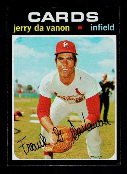 1971 Topps #032 Jerry DaVannon EX